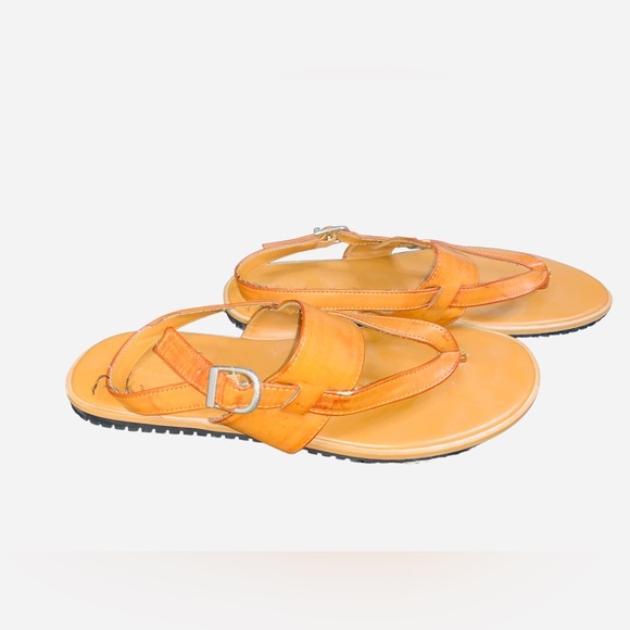 Slip on Sandals with Ankle Strap - Picture 5 of 6